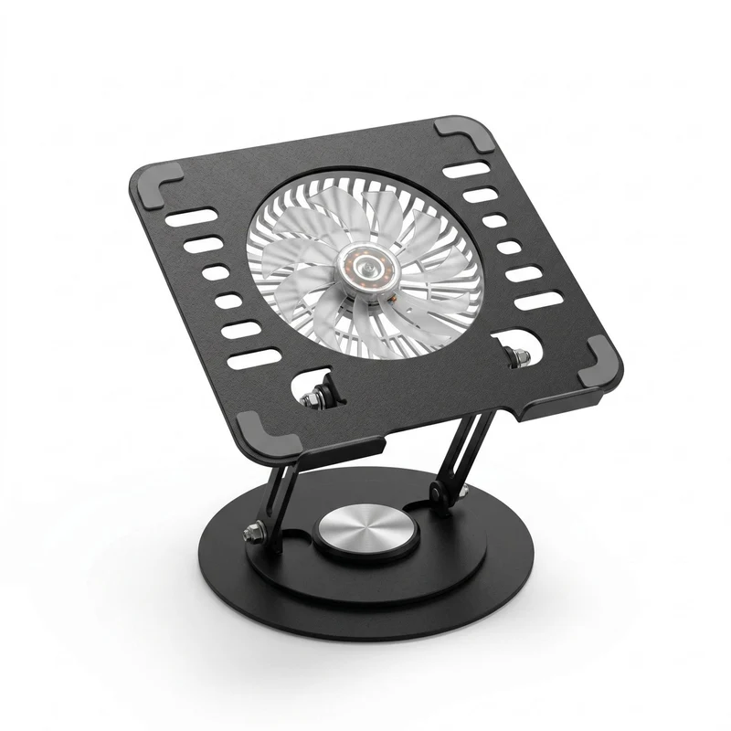 Laptop Stand 360-degree Rotating Adjustable Lifting Bracket Portable Storage Office Tablet Support