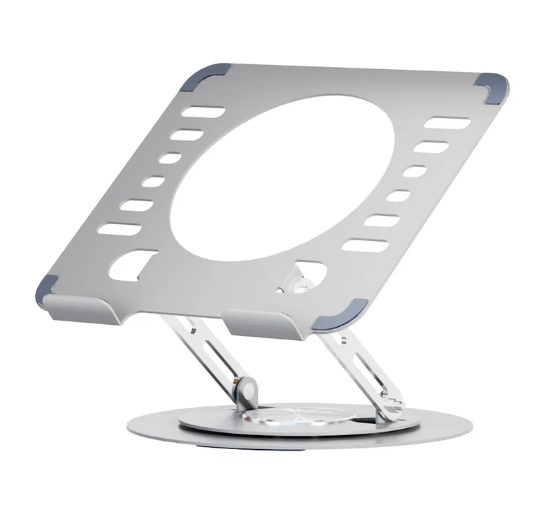 Laptop Stand 360-degree Rotating Adjustable Lifting Bracket Portable Storage Office Tablet Support