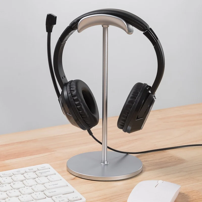 Metal Headset Holder Desktop Earphone Holder Removable Earphone Holder Display Holder Gaming Headphone Holder