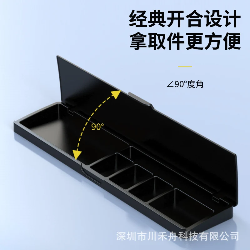 Mechanical Keyboard Hand-held Mouse Wrist Pad Desktop Palm-held Storage Box Female Office Typing Wrist Pad 87 Key Code Word