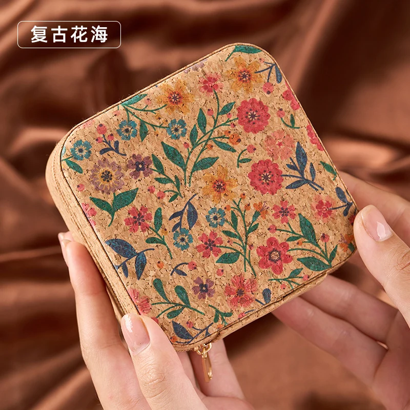 Amazon Cross-Border Household Practical Portable Multi-Functional Retro Sewing Box Sewing Kit Sewing Hand Sewing Set Tool