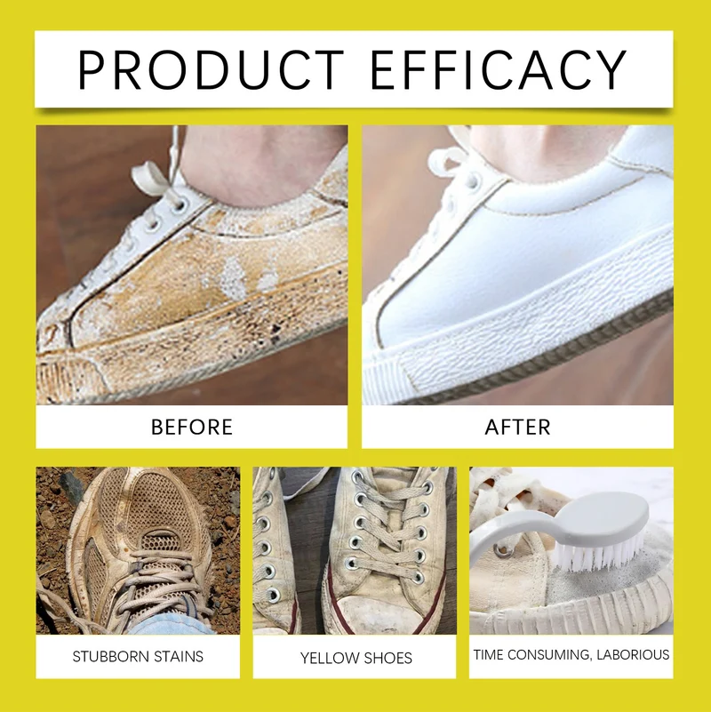 Jaysuing Shoe Cleaning Paste Gentle Cleansing, Removes Dirt, Prevents Dust, Renews Shoes, Universal Cleaning Paste