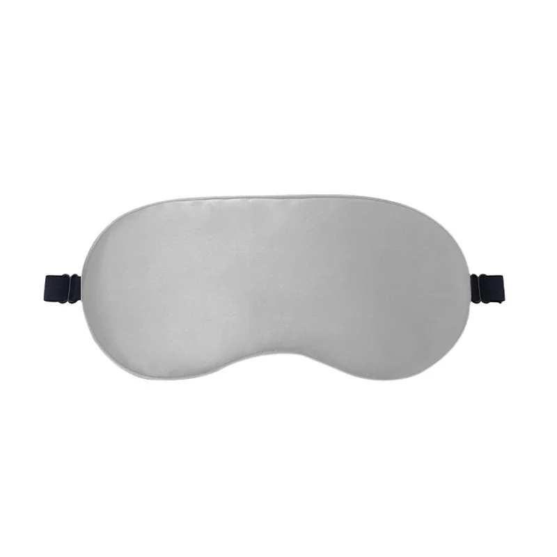 Double-Sided Imitation Silk Eye Mask, Light-Blocking Sleep Eye Mask, Logo Printing Wholesale, Men's and Women's Travel Cooling Ice Silk Eye Protection