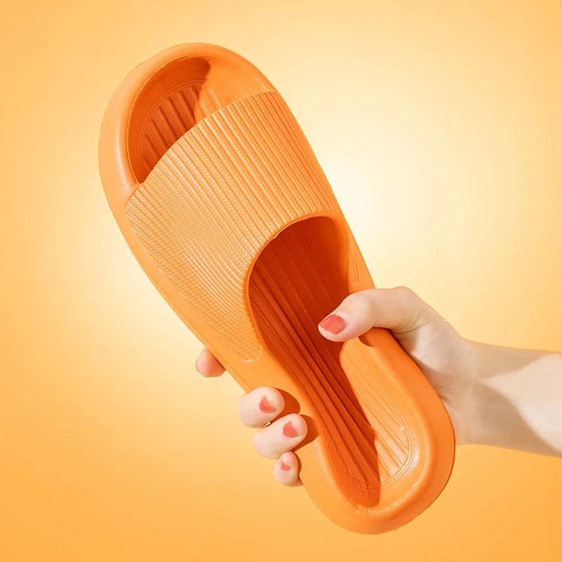 Eva Slippers Women's Summer New Style Wearing Indoor Home Bathing and Shit Feeling Sandals and Slippers Women's Summer Household