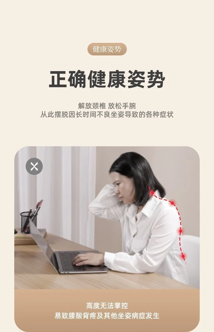 Metal Laptop Bracket Computer Bracket Steel Gold Lifting Portable Elevator Rack Base Folding Heat Rack