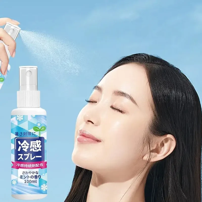 Cooling Spray Outdoor Sun Protection And Cooling Spray,Cooling Spray Students Summer An Excellent Anti-Heat And Cooling Solution