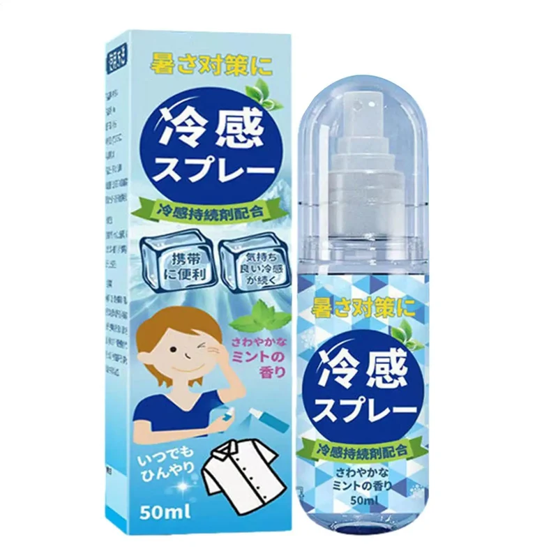 Cooling Spray Outdoor Sun Protection And Cooling Spray Cooling Spray Students Summer An Excellent Anti-Heat And Cooling Solution