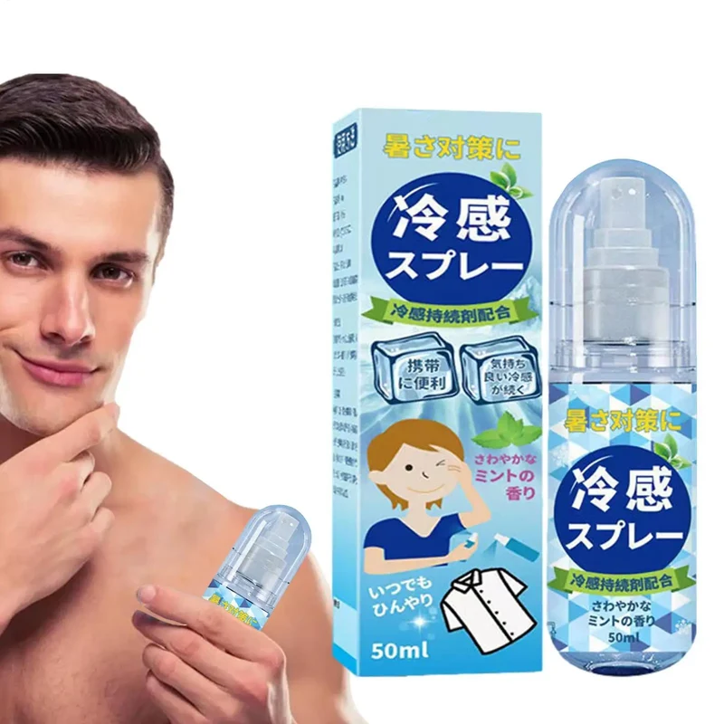 Cooling Spray Outdoor Sun Protection And Cooling Spray Cooling Spray Students Summer An Excellent Anti-Heat And Cooling Solution