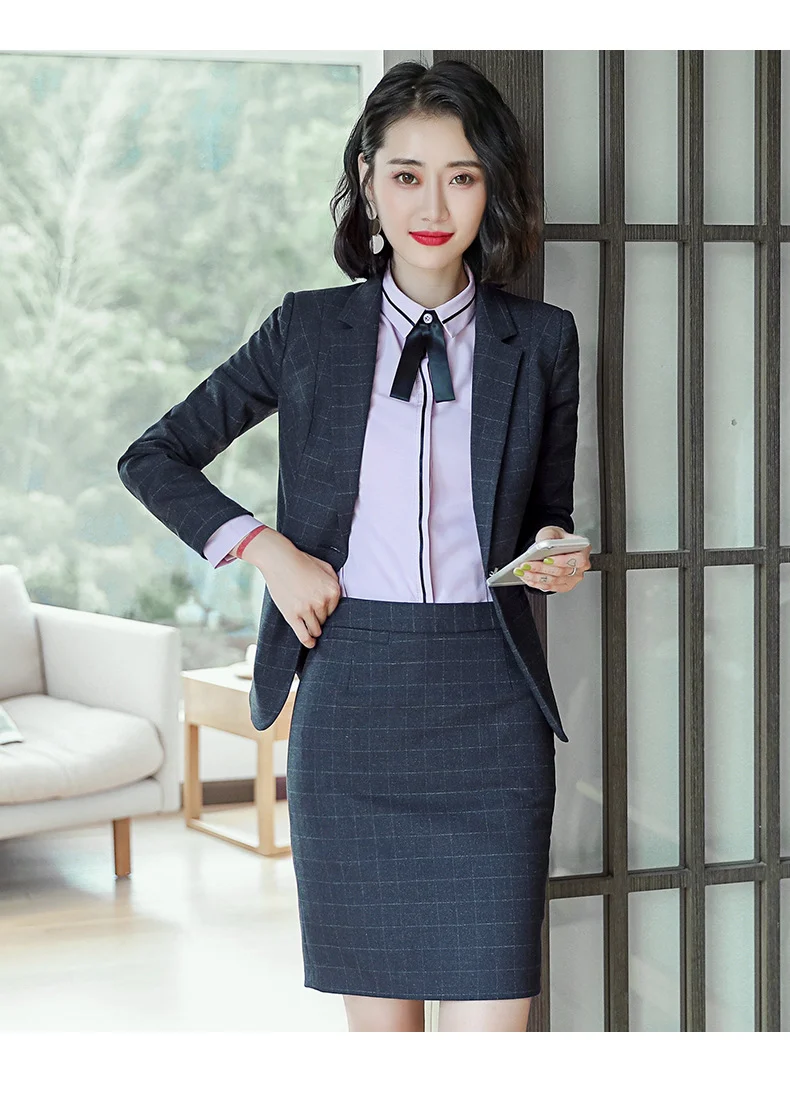 Professional Suit for Women 2024 New Plaid Formal Suit for Women, Small Suit, Fashionable Elegant, Business Elegant Suit for Women