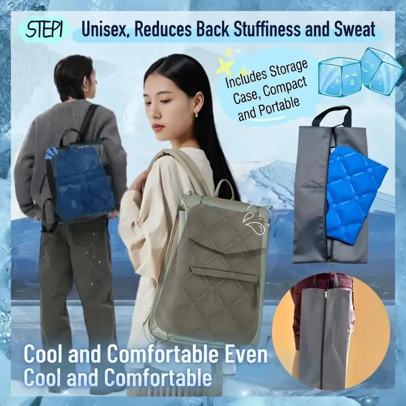 Summer cooling essential: PCM backpack ice pad, student backpack ice pad, 28-degree phase change ice