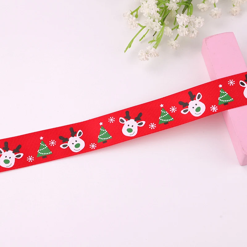 Cross-border Special Ribbon Wedding Christmas Packaging Ribbon Wholesale Exquisite Ribbon Gift Colorfulful Christmas Ribbon
