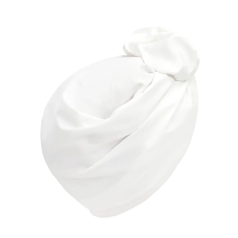 Woman Muslim Headscarf Cap Cotton Headband African Head Wraps Elegant Retro Turban for Ladies Beanies Caps Muslim Headpiece