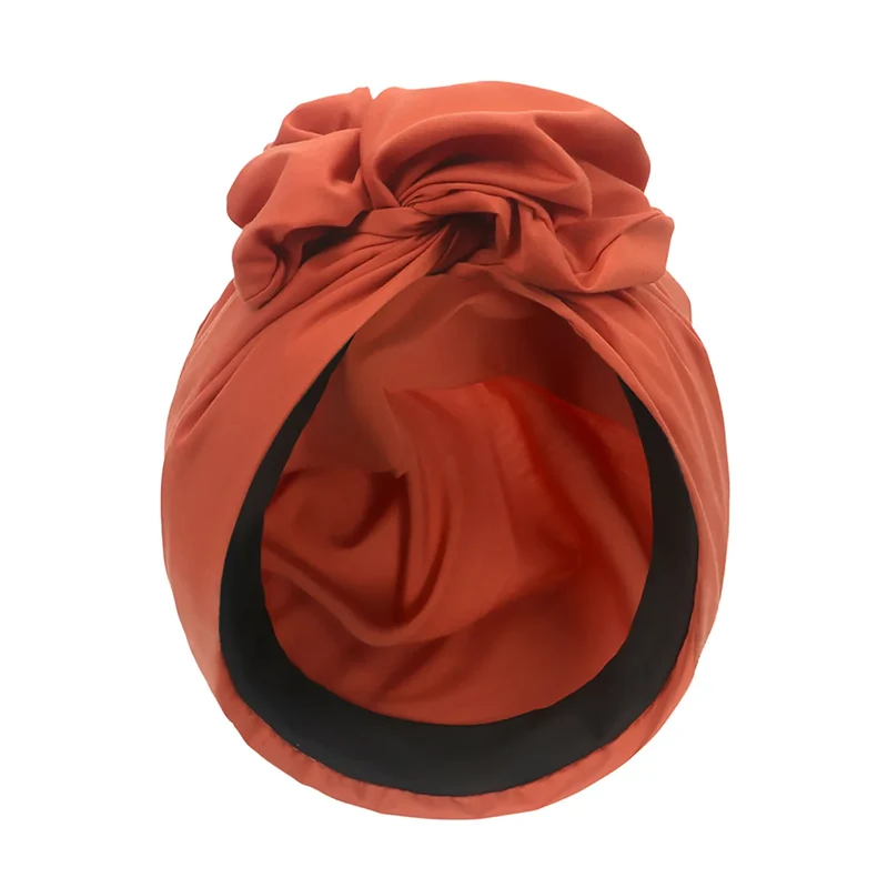 Woman Muslim Headscarf Cap Cotton Headband African Head Wraps Elegant Retro Turban for Ladies Beanies Caps Muslim Headpiece