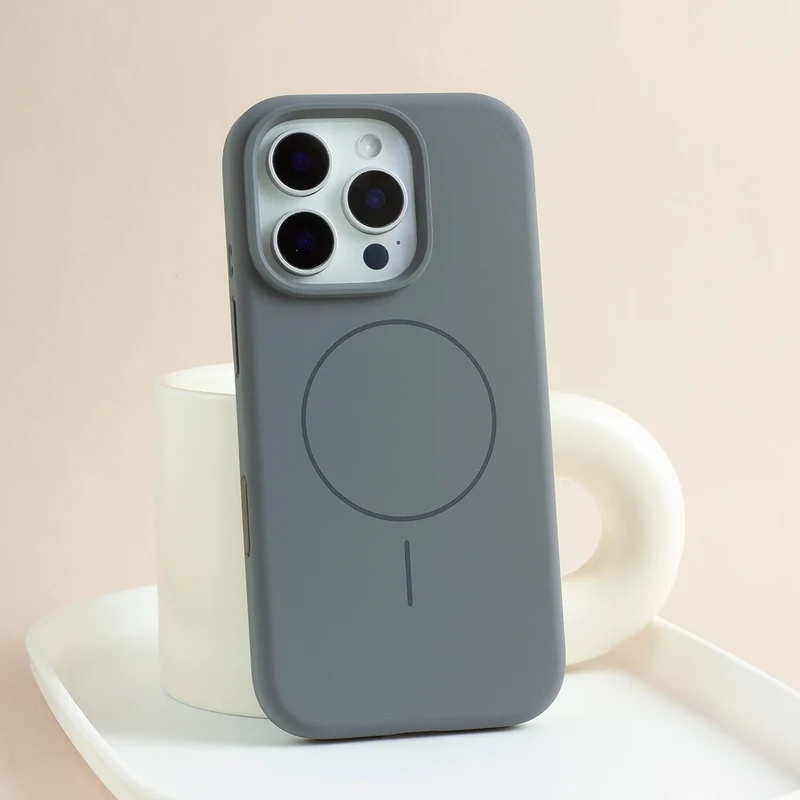 Magnetic Phone Case For iPhone 15 14 16 Plus 11 12 13 16 Pro Max Silicone Official Lanyard Magsafe Strap Protector Soft Cover