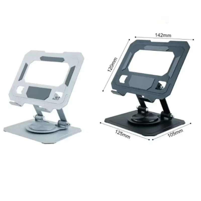 360° Rotatable Tablet Stand Adjustable Foldable Desktop Stand Holder Compatible For 4