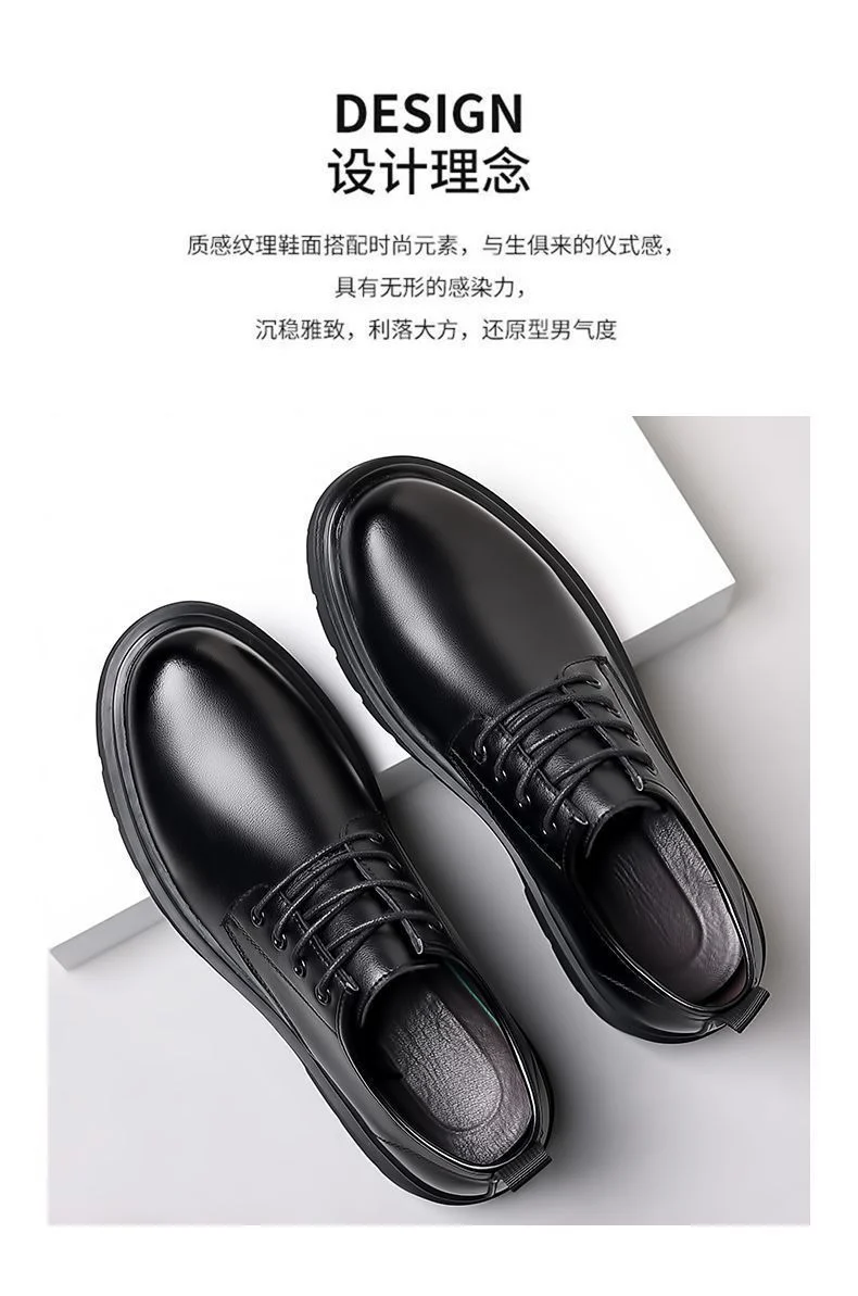 [100% full cowhide] special clearance processing leather shoes men's shoes genuine leather soft bottom non-slip business casual shoes