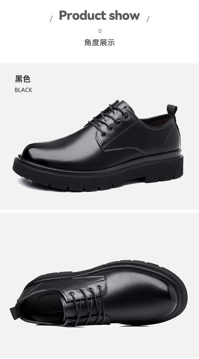 [100% full cowhide] special clearance processing leather shoes men's shoes genuine leather soft bottom non-slip business casual shoes