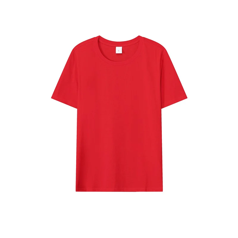 Loose-Fitting | 50-Count Double Yarn T-Shirt Ice Silk Cotton Round Neck Short-Sleeve T-Shirt Moisture-Wicking Business Casual Half-Sleeve for Men