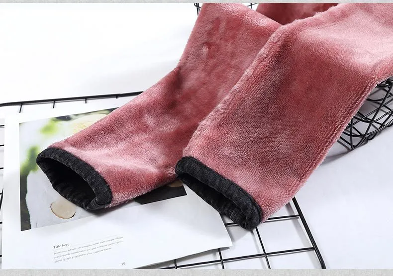 High Waist Jeans Women's Trousers Spring and Autumn 2023 New Winter Fleece-lined Slim-fit Slimming Pencil Pants Thick