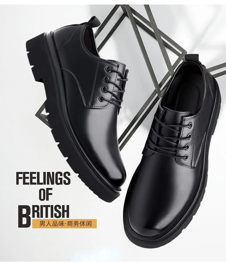 [100% full cowhide] special clearance processing leather shoes men's shoes genuine leather soft bottom non-slip business casual shoes