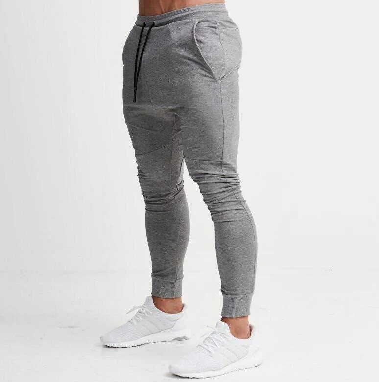 New Cross-Border Men's Outdoor Sports Casual Slim-Fit Gym Pants Men's Long Pants with Tapered Cuffs