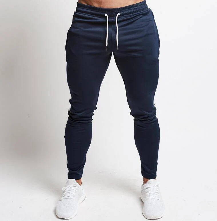 New Cross-Border Men's Outdoor Sports Casual Slim-Fit Gym Pants Men's Long Pants with Tapered Cuffs