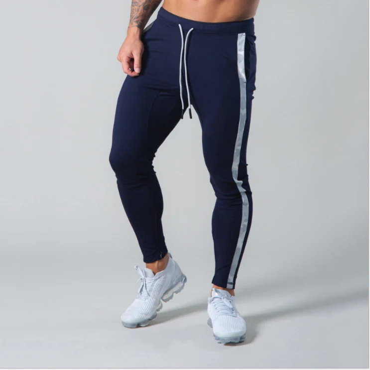 2020 Autumn New Muscle Brothers Running Fitness Cotton Trousers Casual Sports Pants Men's Factory Direct Sales
