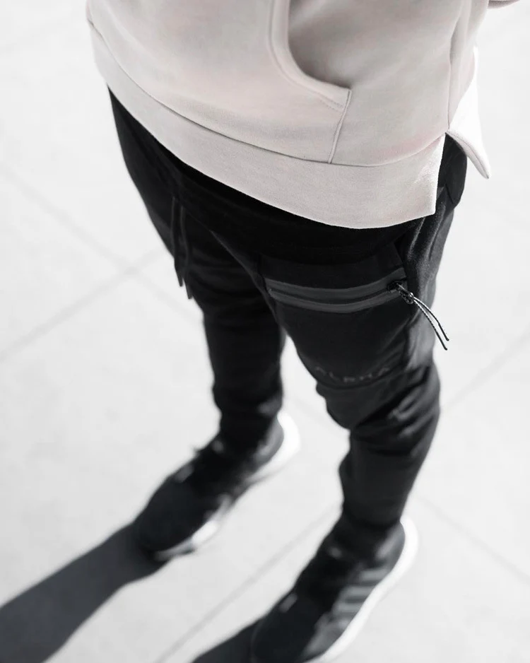Muscle Fitness Brothers Training Breathable Leggings Men's Sports Casual Pants Running Basketball Slim-Fit Cotton Trousers