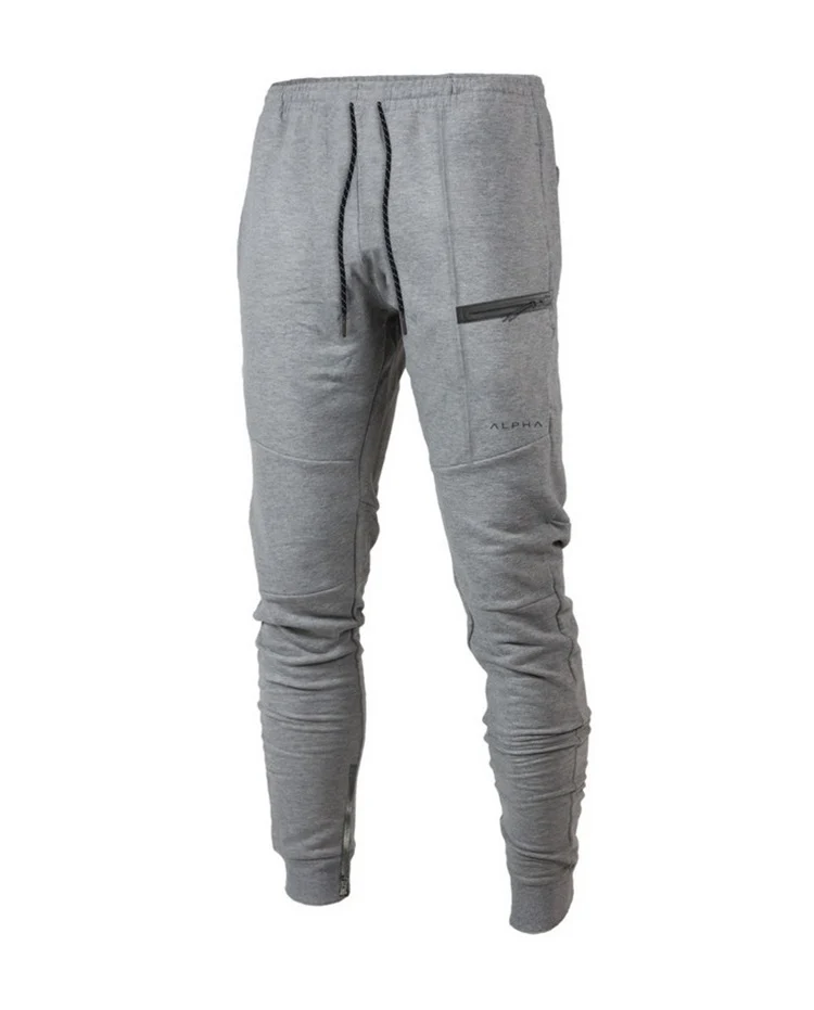 Muscle Fitness Brothers Training Breathable Leggings Men's Sports Casual Pants Running Basketball Slim-Fit Cotton Trousers