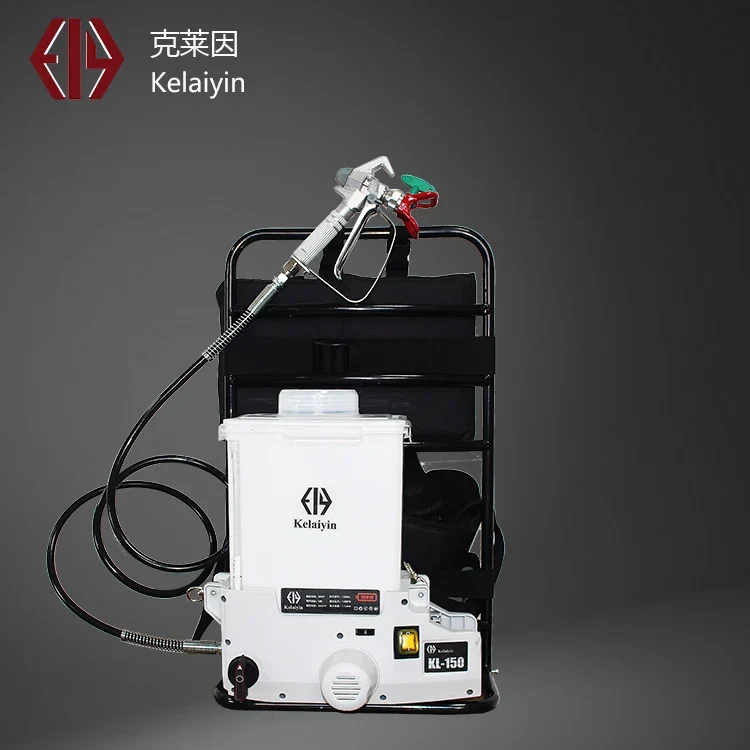 2025 High Quality 21V Li-Ion Battery Industrial Grade Brushless Motor 4000PSI Airless Paint Sprayer Electric Portable Spray Gun