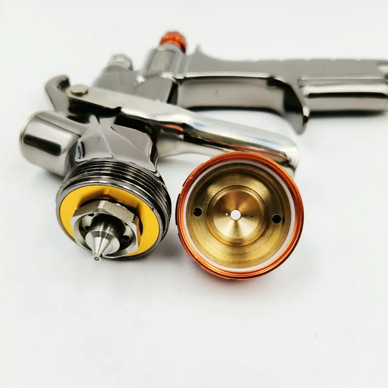 2025 New Arrivals Professional Car Painting Air Operated Gravity Feed 1.5/1.8/2.0mm Nozzle Size Aluminium Alloy Spray Gun