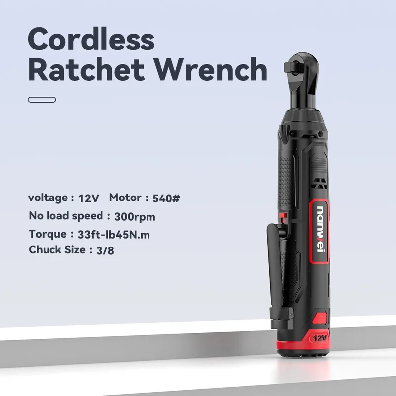 For NanWei 12V Electric Wrench Cordless Industrial & DIY Grade Power Drill Battery Operated Brushless Screwdriver NanWei Car Repair