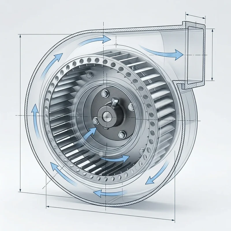 Yuyao Jiale High Efficiency 7-7-250W AC Blower Fan Double Inlet Centrifugal Ventilation Fan 230v Hot Sale ODM & OEM Customizable