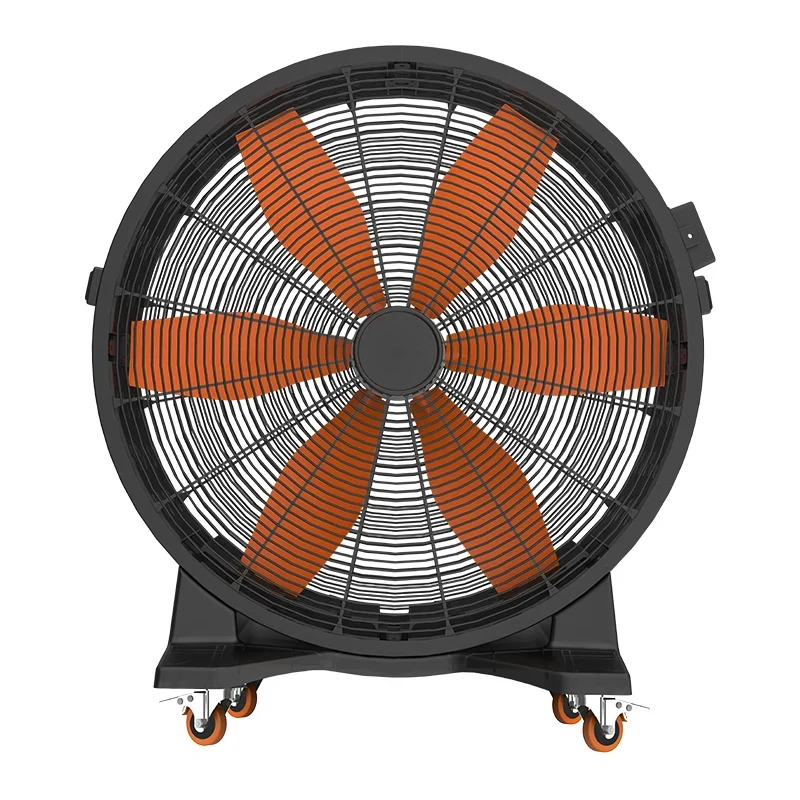 Large Fan Industrial Portable Exhaust Ventilation Fan Big Size HVLS PMSM Drum Fan