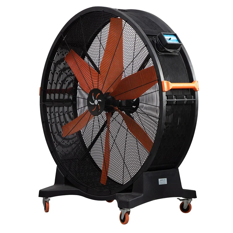 Large Fan Industrial Portable Exhaust Ventilation Fan Big Size HVLS PMSM Drum Fan