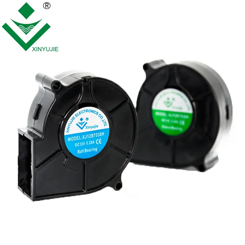 75X74X29.5MM Dc Brushless Fan Blower 12v 24v 5v Cpap Blower Car Seat 75mm air Dc Blower Fan