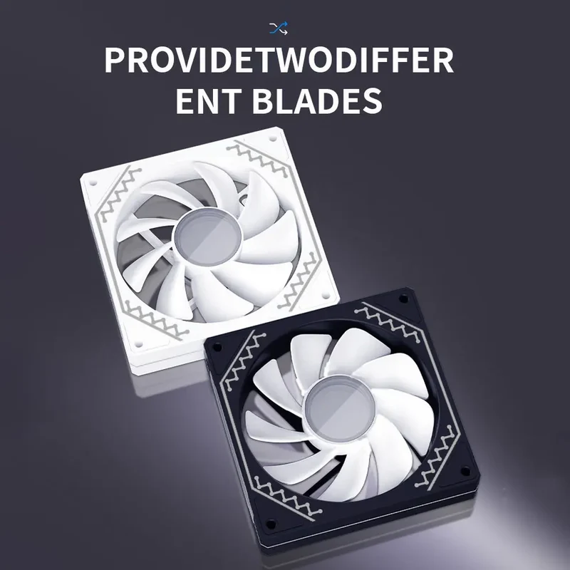 1300-2500 RPM 120x120x25mm DC 12v 120mm Fans PWM ARGB Computer Noiseless Fan Axial Flow Cooling Fan