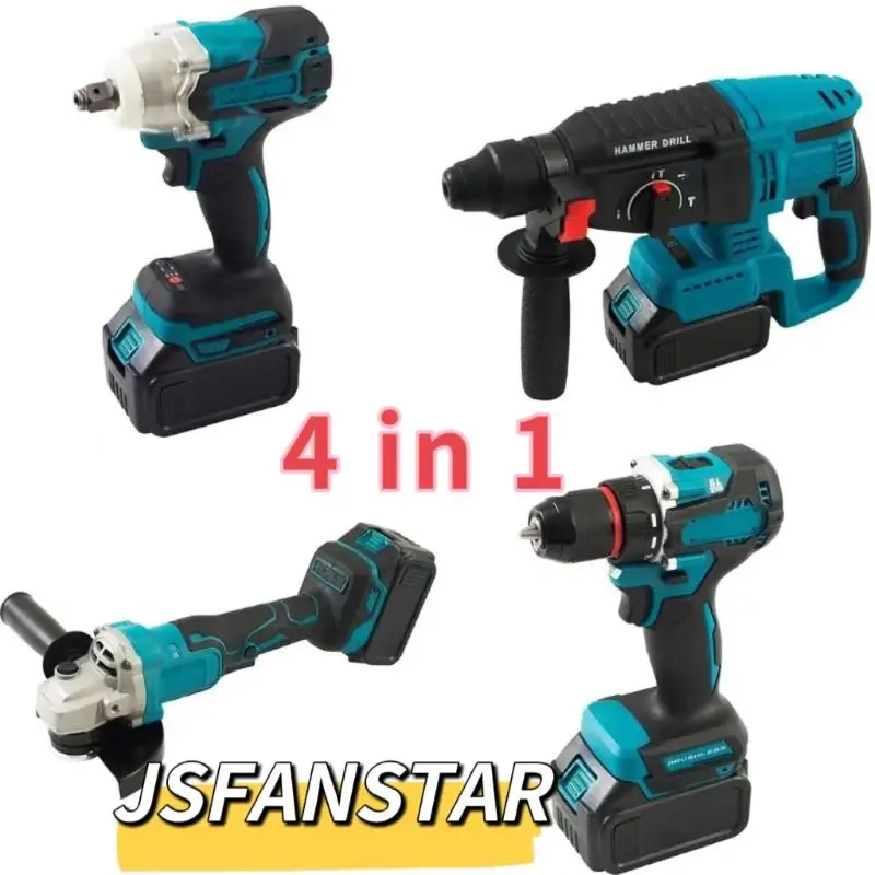 New Cheap Truck Tire Angle Pressure Impact Wrench Battery Powered Set