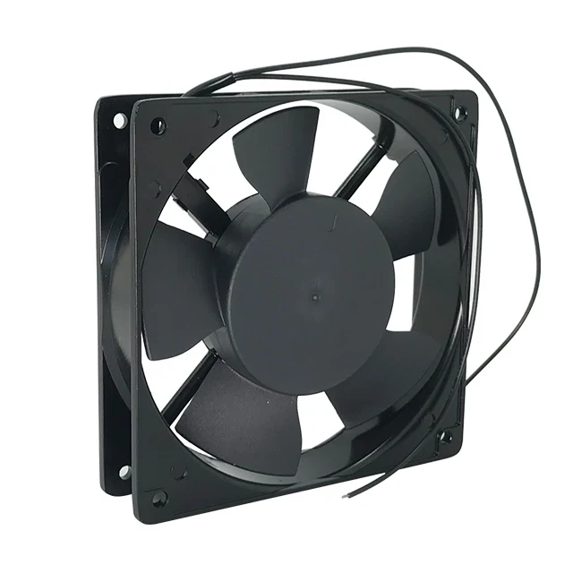 JEEK 12025 230V AC Cabinet Fan CE Certified 19W Aluminum Frame for Distribution Box and Industrial Ventilation