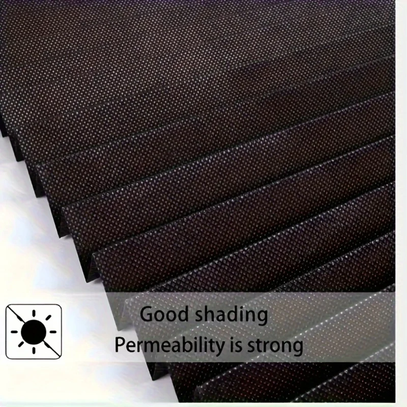 Window Shades Non-woven Fabric Pleated Zebra Blinds Roller Room Blackout Curtain For Living Room Balcony Easy Installation