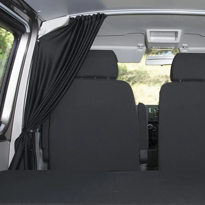 A Set CAB DIVIDER Blackout Curtain For Fiat Ducato VW T5 T6 Ford Transit Sprinter High Roof Motorhome Caravan Campervan