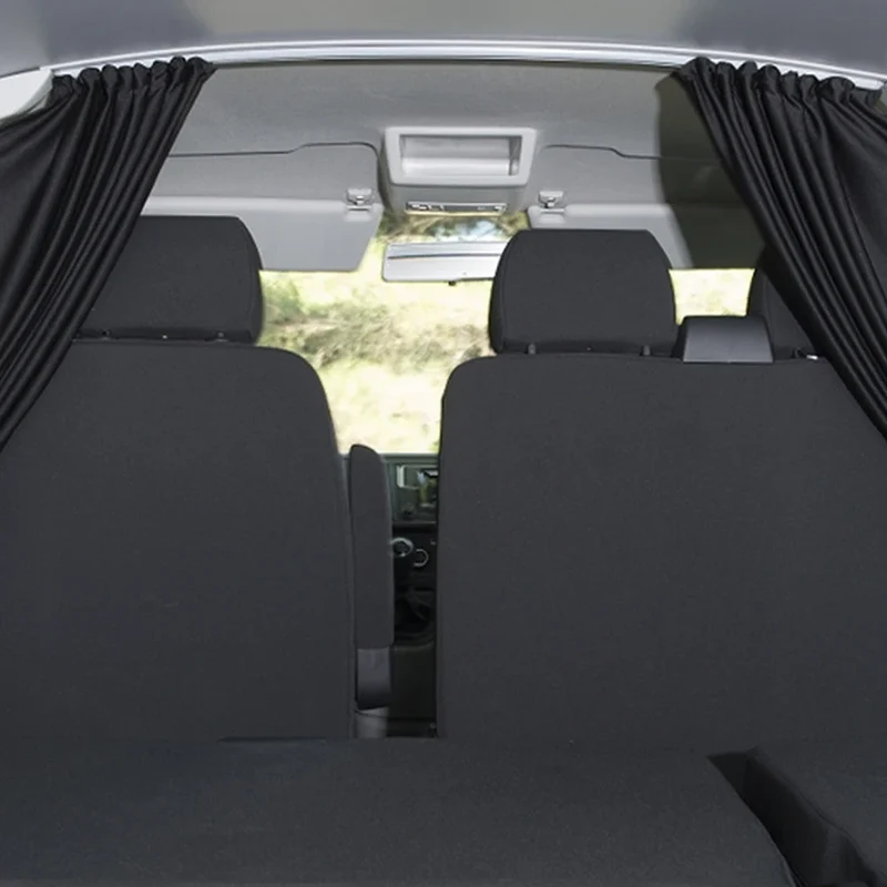 A Set CAB DIVIDER Blackout Curtain For Fiat Ducato VW T5 T6 Ford Transit Sprinter High Roof Motorhome Caravan Campervan