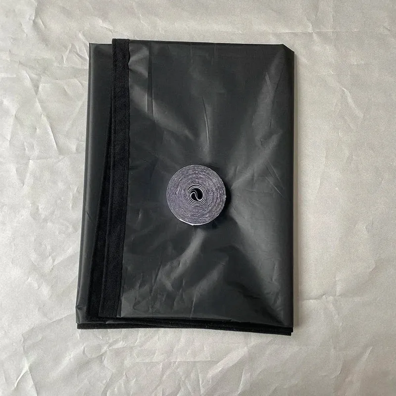 Customizable size 100% Blackout Curtain Self-adhesive Portable Travel Window Shades For Living Room Bedroom Home Window