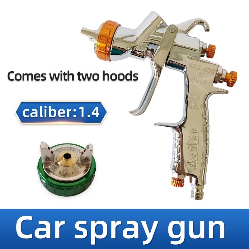 Avalon WLS-400X Car Spray Gun 1.4 Nozzle Dual Spray High Atomization Paint Spray Pneumatic Tool
