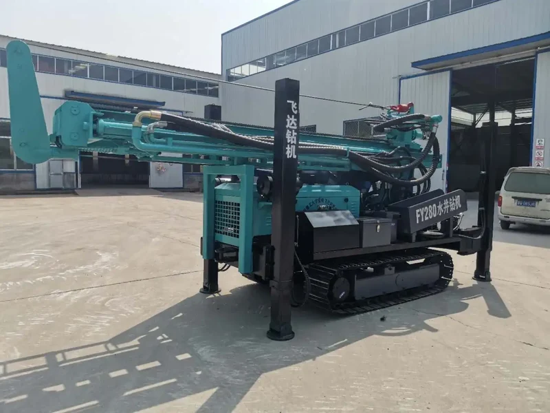 Crawler Hydraulic Drilling Rig Deep Borehole Water Well Driller Water Wells Drilling Rigs FY280