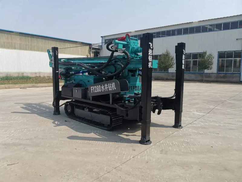 Crawler Hydraulic Drilling Rig Deep Borehole Water Well Driller Water Wells Drilling Rigs FY280