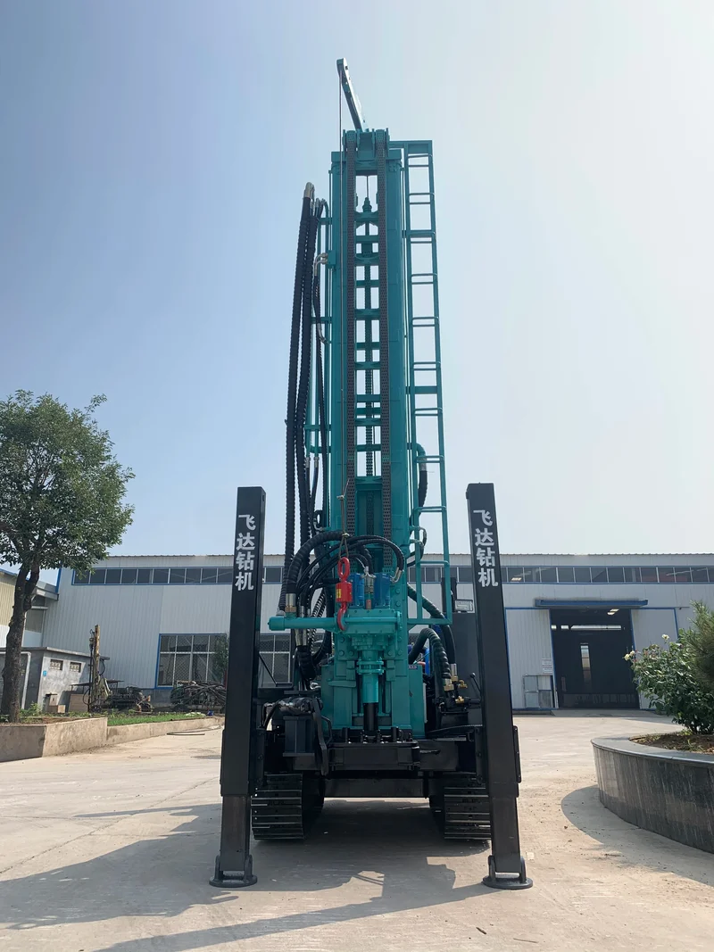 Crawler Hydraulic Drilling Rig Deep Borehole Water Well Driller Water Wells Drilling Rigs FY280