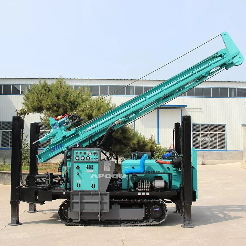 Water Well Drill Rigs 280m Cheap ZG280 Depth Drilling Rig Electric Rope Lock Lifting Tools 280 Meter Water Well Drilling Rig