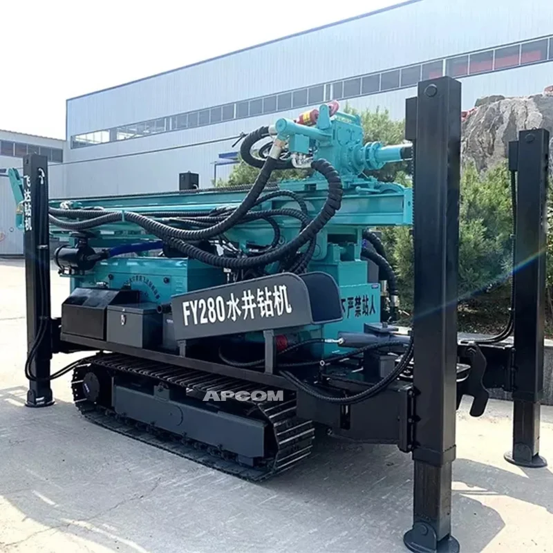 Water Well Drill Rigs 280m Cheap ZG280 Depth Drilling Rig Electric Rope Lock Lifting Tools 280 Meter Water Well Drilling Rig