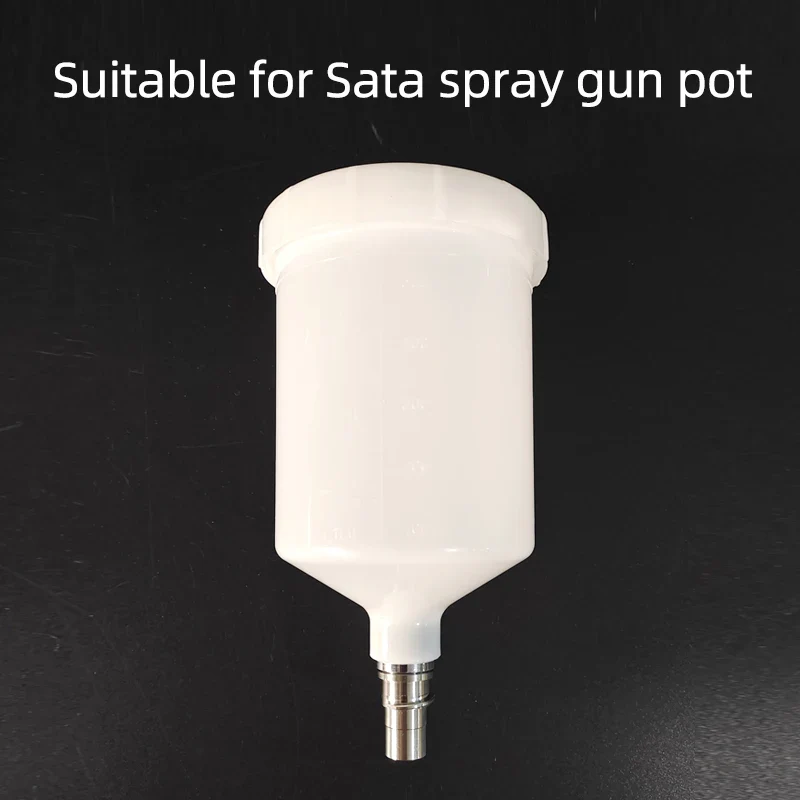 Applicable to SATA Spray Gun Can Can Car Paint Spray Paint Yool Accessories Plastic Material 600ml Quick Remove Screw